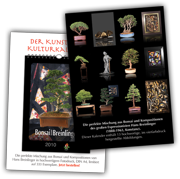 Flyer (A5) und Kalender (A4): Bonsai meets Breinlinger
